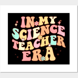 In My Science Teacher Era Retro Back To School Stem Teacher Posters and Art